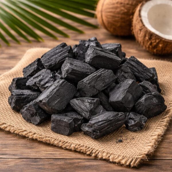 Coconut shell charcoal Sri Lankan Coconut Shell Charcoal