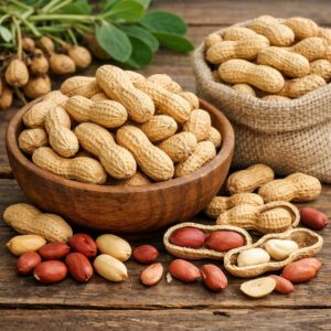 Sri Lankan Roasted Groundnuts (Peanuts)